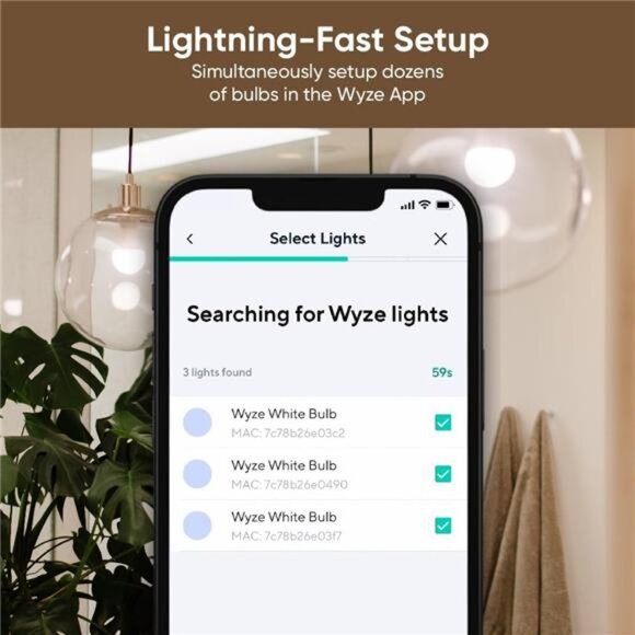 Wyze Bulb White, 800 Lumen, 90+CRI WiFi Tunable-White A19 Smart Light Bulb - Picture 11 of 14